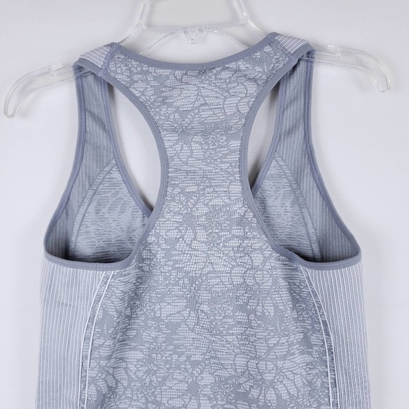 Fabletics Oula Floral Tank Size Small Razerback Gray - Picture 4 of 8